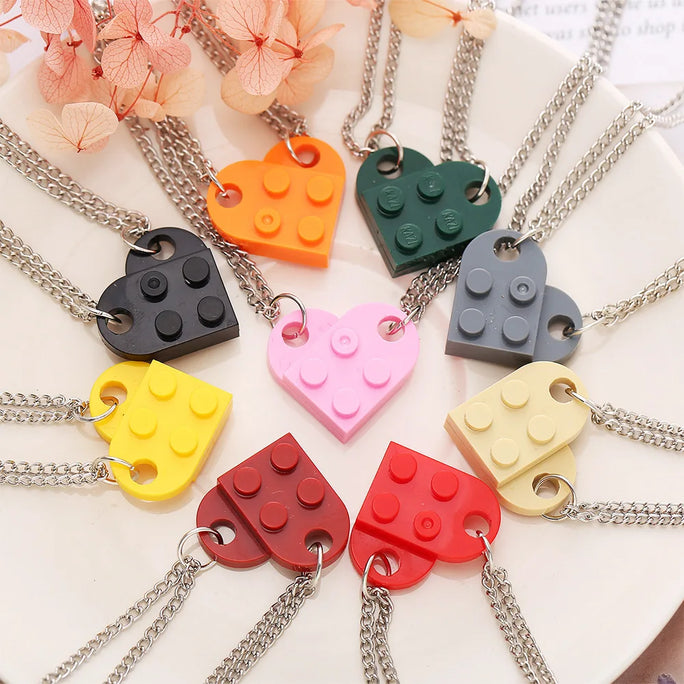 Heart Necklace -LEGO / BBF / Valentine's Day