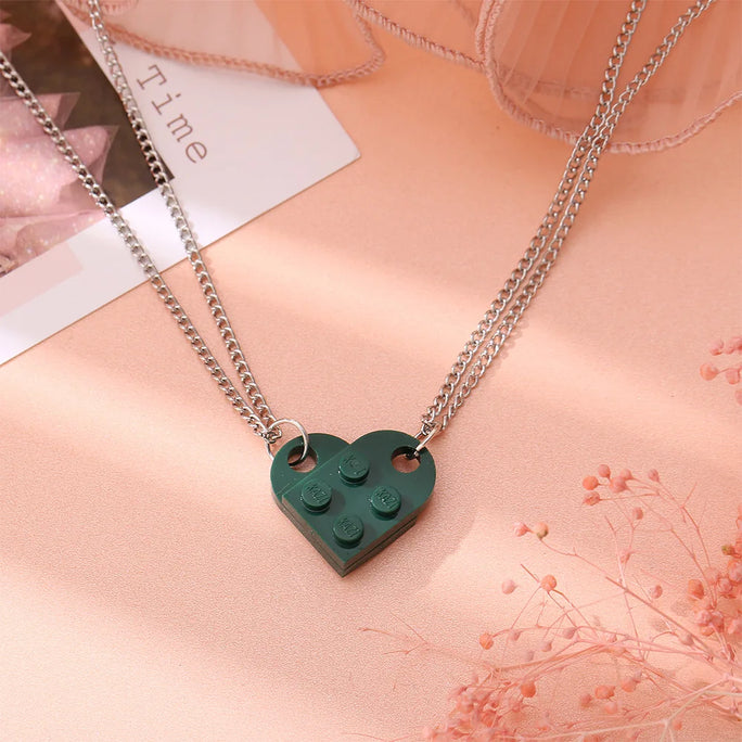 Heart Necklace -LEGO / BBF / Valentine's Day