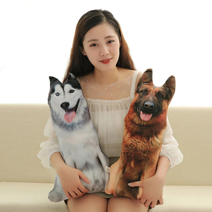 3D Printing Stuffed Animal Dog Plush Pillow - 50cm