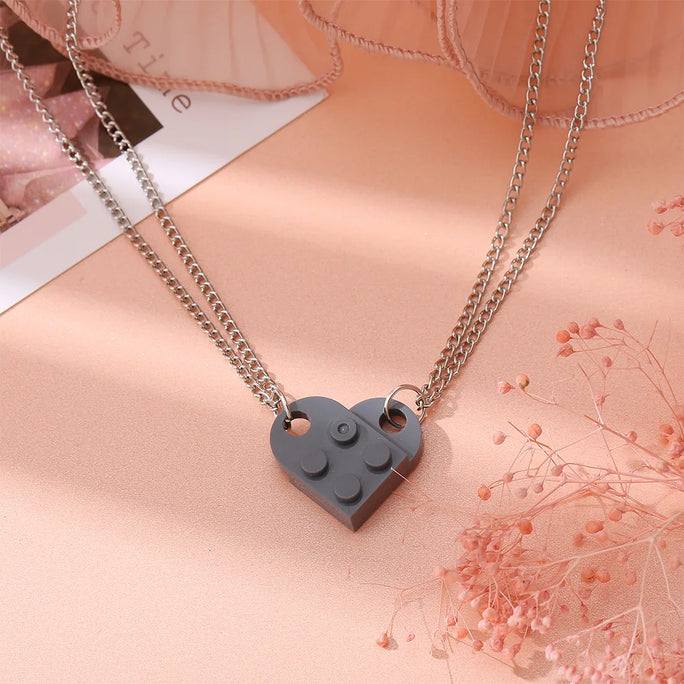 Heart Necklace -LEGO / BBF / Valentine's Day