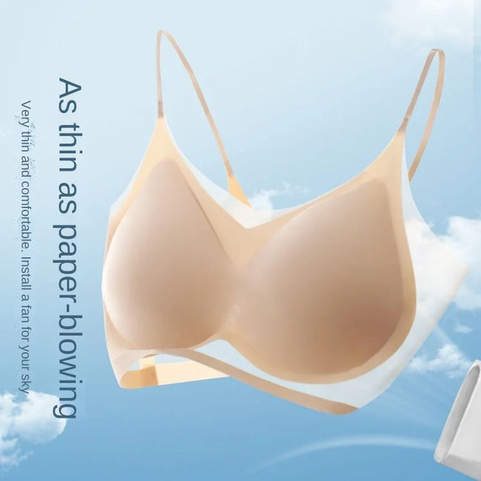 Ultra-Thin Breathable Ice Silk Top Bra Women's Seamless