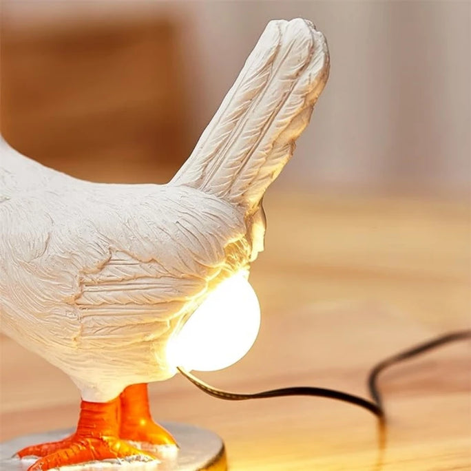 Funny Animal Decorative Lights - Chicken Laying Egg