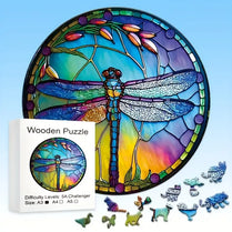 Dragonfly Wooden Jigsaw Puzzle