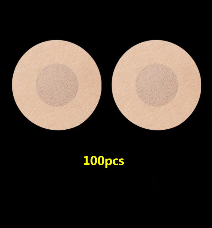 100Pcs Nipple Sticker Disposable Invisible