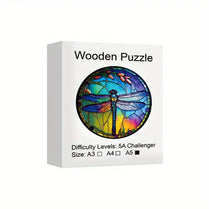 Dragonfly Wooden Jigsaw Puzzle