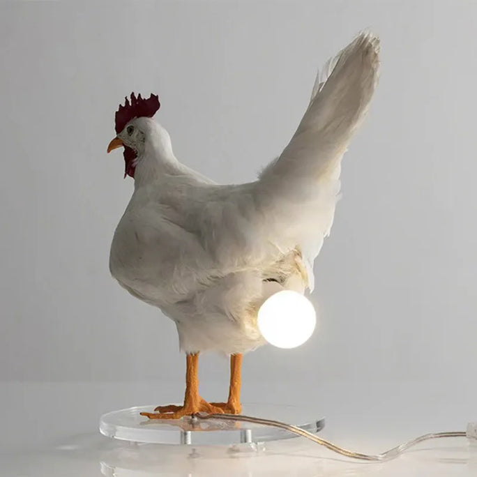 Funny Animal Decorative Lights - Chicken Laying Egg