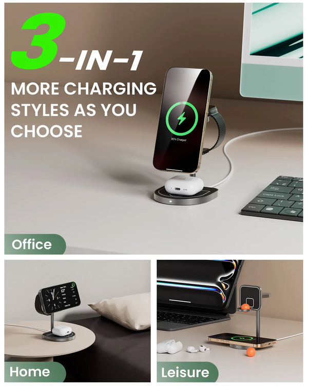 Magnetic Wireless Charging Stand - Basketball