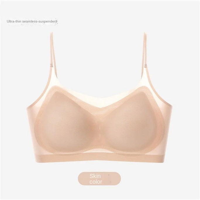 Ultra-Thin Breathable Ice Silk Top Bra Women's Seamless