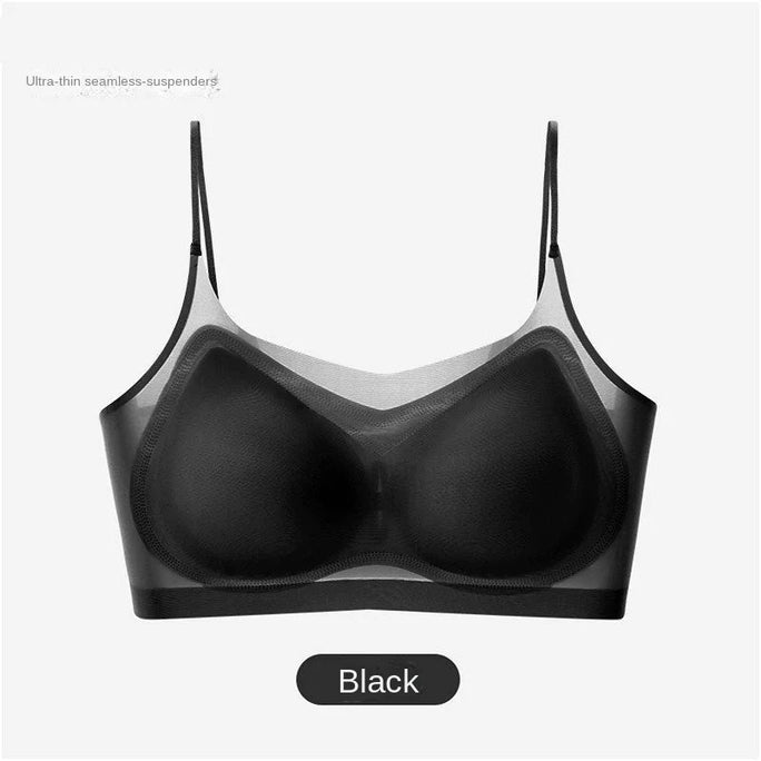 Ultra-Thin Breathable Ice Silk Top Bra Women's Seamless