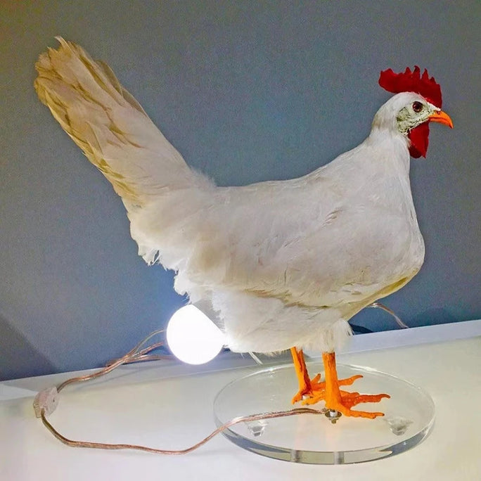 Funny Animal Decorative Lights - Chicken Laying Egg