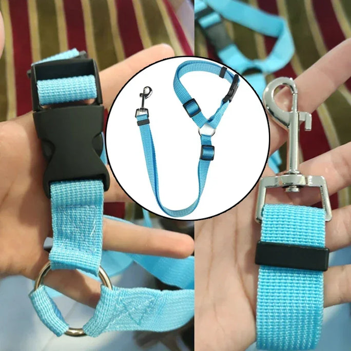 Two-in-one Pet Car Seat Belt